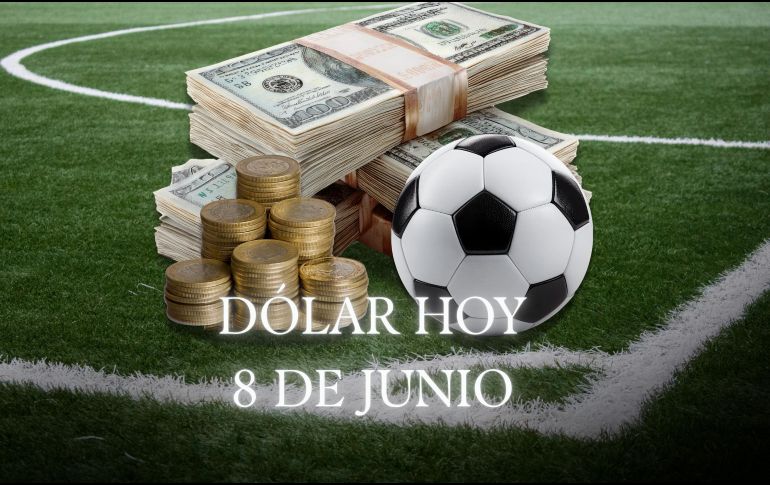 La cotización muestra un fortalecimiento de la moneda mexicana frente al dólar durante las primeras horas de operación, y en el marco del arranque de la Copa del Mundo de futbol. ESPECIAL / CANVA