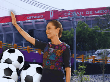 Sheinbaum no asistirá a la inauguración, y como gesto de empatía social, le regaló su boleto a una niña indígena futbolista. SUN / ARCHIVO