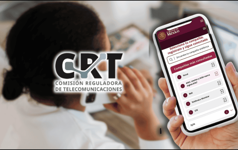 El registro de líneas celulares en México avanza hacia su fecha límite. ESPECIAL/CRT/Canva