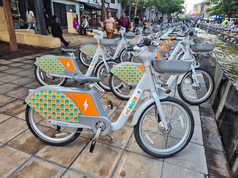 &nbsp;Como parte de la primera etapa de MiBici, se pondrán a disposición 150 bicicletas eléctricas. EL INFORMADOR/R. Bobadilla