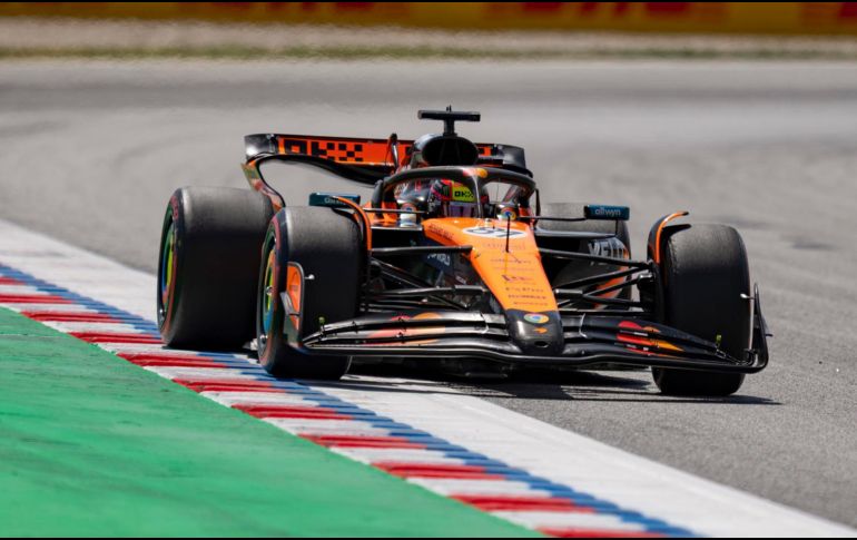 Oscar Piastri. El piloto de McLaren ganó el Gran Premio de Cataluña en la edición de 2025. EFE/S. Wu