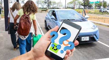 Para utilizar plataformas para transportarte desde el Aeropuerto de Guadalajara, deberás acreditar un viaje solicitado en una de estas tres aplicaciones. EL INFORMADOR / ARCHIVO