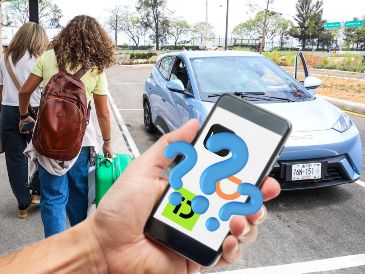 Para utilizar plataformas para transportarte desde el Aeropuerto de Guadalajara, deberás acreditar un viaje solicitado en una de estas tres aplicaciones. EL INFORMADOR / ARCHIVO