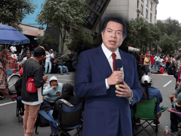 El funcionario indicó que no es necesario que los maestros realicen este tipo de manifestaciones, al tiempo que llamó a cerrar el ciclo escolar. EFE/S. Gutiérrez SUN/J. Boites