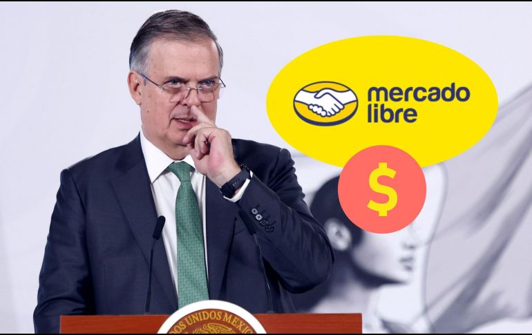 Ebrard explicó que la inversión forma parte del seguimiento que realiza el Gobierno de México a los proyectos estratégicos impulsados por la Presidenta. EFE / S. Gutiérrez / Mercado Libre