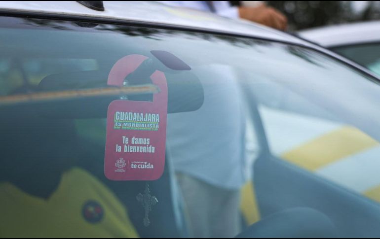 Taxistas están listos para recibir a las y los turistas durante la Copa del Mundo 2026. EL INFORMADOR / J. ACOSTA