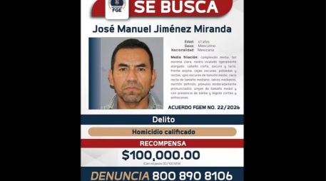Esta es la ficha oficial emitida por las autoridades michoacanas. SUN/ESPECIAL