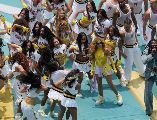 Burna Boy es uno de los artistas más reconocidos de Nigeria. AP/Ricardo Mazalán