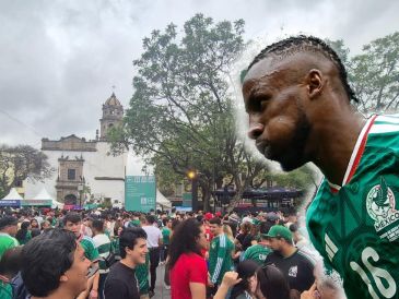 Así explotó el Fan Fest con la anotación de la Selección Mexicana. EL INFORMADOR / O. Gonzalez / EFE / Sáshenka Gutiérrez