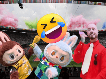 Una vez más el humor digital no perdona absolutamente ningún detalle de la inauguración del Mundial 2026. SUN / SUN / D. SIMÓN SÁNCHEZ / ESPECIAL / X