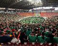 Hubo nerviosismo, pero también mucho júbilo en el primer partido de la Selección mexicana. EL INFORMADOR/H. Navarro