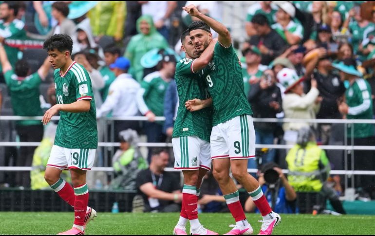 Raúl Jiménez marcó ante Sudáfrica, llegó a 46 goles con México e igualó a Jared Borgetti en el segundo lugar histórico del Tri. IMAGO7.