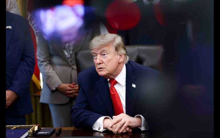 Donald Trump mantiene en vilo a la comunidad internacional con sus actualizaciones sobre Irán. EFE/J. Lo Scalzo
