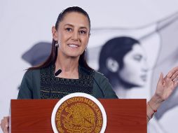 Sheinbaum también agregó los resultados en turismo al registrar récords históricos en el primer cuatrimestre de 2026. EFE/S. GUTIÉRREZ