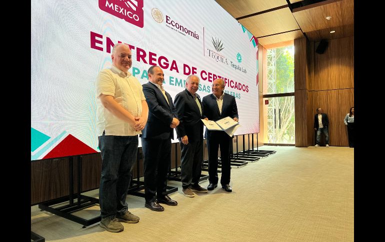 Autoridades destacaron que el reconocimiento Hecho en México permitirá impulsar las exportaciones del sector. ESPECIAL