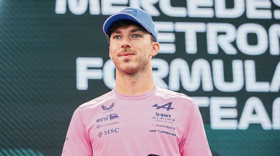 Pierre Gasly. La decisión representa el primer podio para Alpine desde 2024. AFP