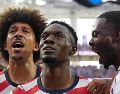 El precio de los boletos de reventa para ver los próximos partidos de la Selección de Estados Unidos en el Mundial 2026 se ha disparado tras la victoria del viernes, por 4-1, sobre Paraguay. EFE / O. Alonso