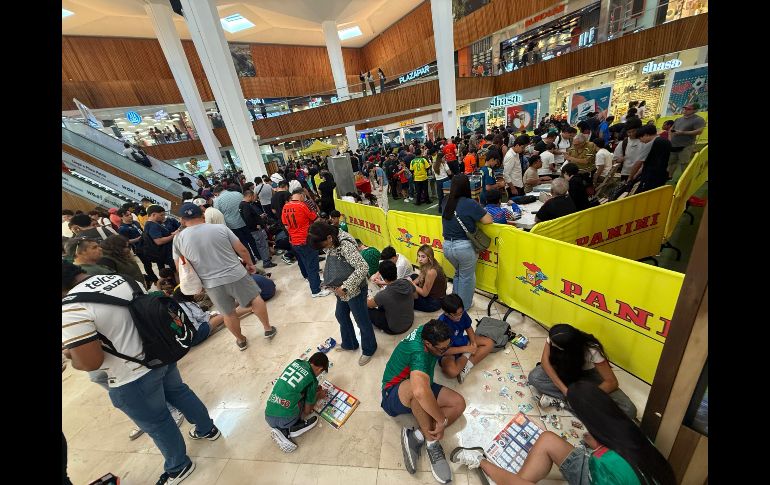 La Panini Fan Zone permanecerá en Plaza Patria durante una semana con horario de 11:00 am a 08:00 pm. EL INFORMADOR/H. Navarro