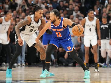 Jalen Brunson fue nombrado MVP de las Finales tras liderar a los Knicks al campeonato con un promedio de 32.6 puntos por partido. AFP.