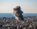 Este domingo, Israel lanzó nuevos ataques contra el barrio Dahye de Beirut, en el Líbano. EFE/E. Gutiérrez