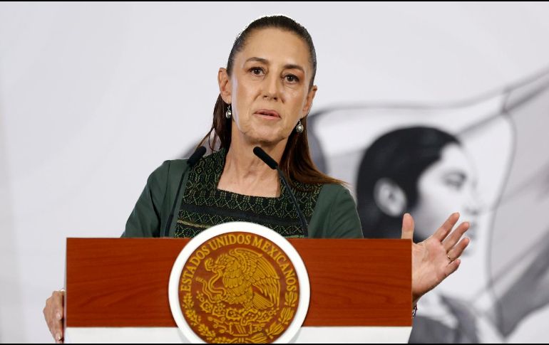 La noche de ayer se informó que la Presidenta Claudia Sheinbaum Pardo cancelaría las actividades que tenía programadas para este domingo en Zacatecas. EFE/S. Gutiérrez