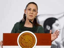 La noche de ayer se informó que la Presidenta Claudia Sheinbaum Pardo cancelaría las actividades que tenía programadas para este domingo en Zacatecas. EFE/S. Gutiérrez