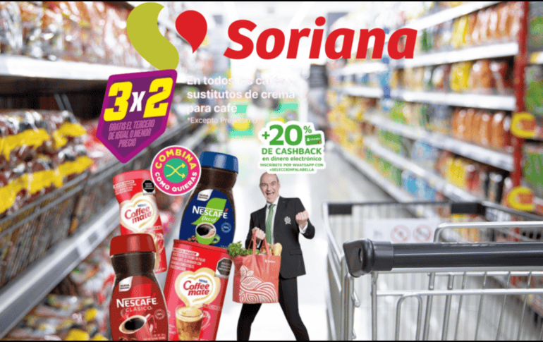 Estas promociones buscan aliviar el gasto de las familias mexicanas. ESPECIAL / SORIANA / CANVA