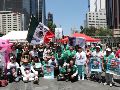 Los colectivos de búsqueda llevaron sus demandas al contexto del Mundial para visibilizar una problemática que permanece vigente en México. EFE/M. Guzmán