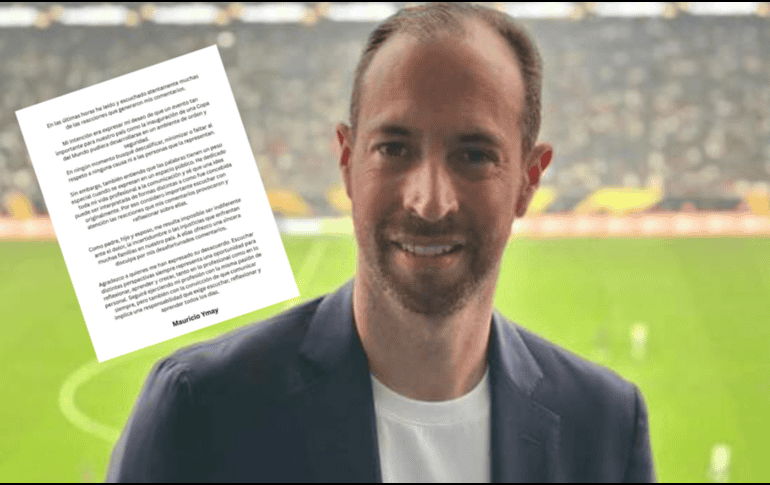Sus declaraciones buscaron responder a las críticas surgidas durante los últimos días, especialmente en medio de la atención mediática que ha generado el Mundial 2026. X / @MauricioYmay / CANVA