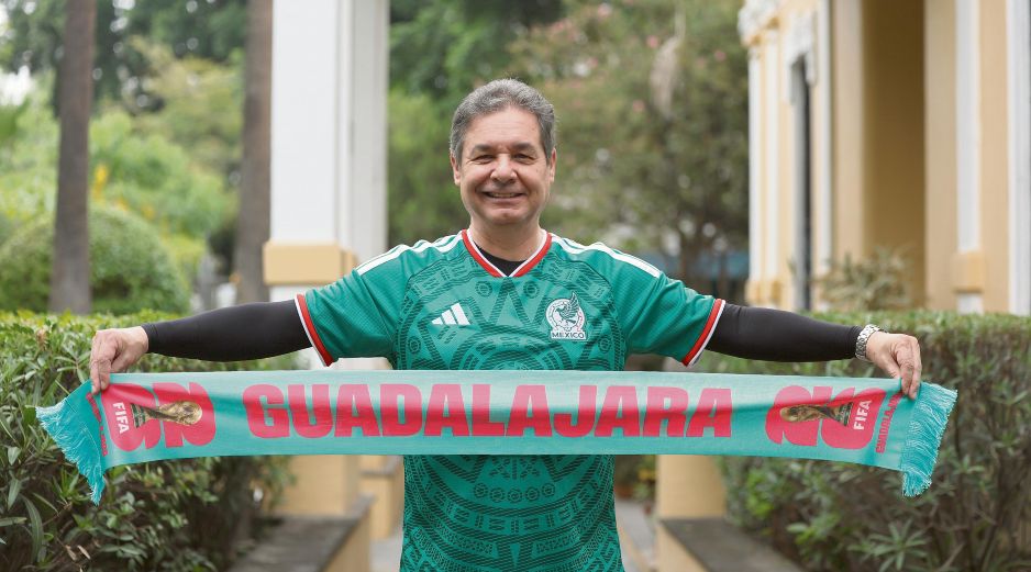 Gustavo Staufert, director de la Oficina de Visitantes y Convenciones de Guadalajara y miembro clave para que la ciudad sea sede mundialista. EL INFORMADOR/ A. Navarro