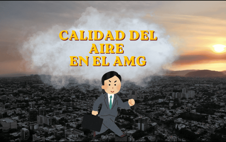La mañana de este lunes 15 de junio en la AMG se registra buena calidad del aire en Atemajac con 7 puntos IMECA. EL INFORMADOR / ARCHIVO