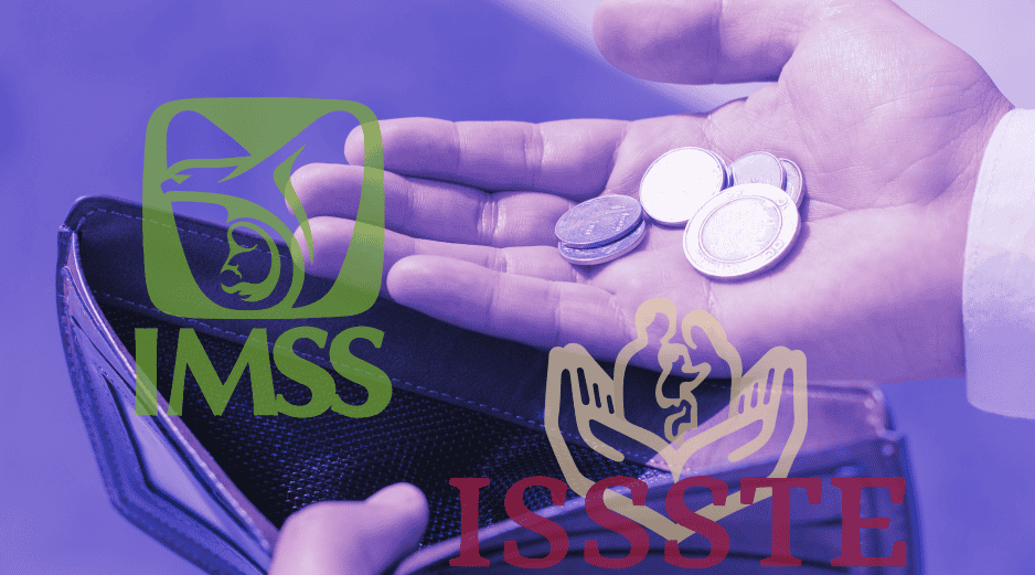 Durante todo 2026 se mantendrá la diferencia en la mecánica de pago entre IMSS-ISSSTE. ESPECIAL/Canva