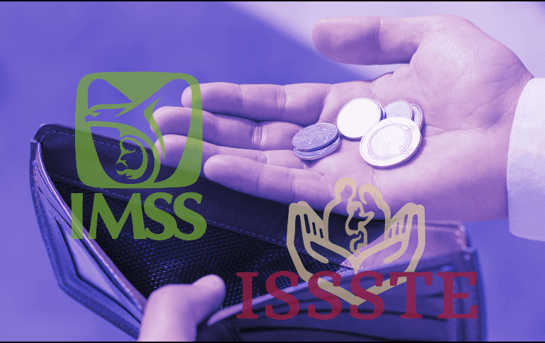 Durante todo 2026 se mantendrá la diferencia en la mecánica de pago entre IMSS-ISSSTE. ESPECIAL/Canva
