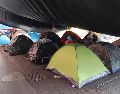 A pesar del desgaste reportado en el campamento principal, los líderes magisteriales han dejado clara su postura de no ceder ante la falta de diálogo. EFE/M. Guzmán