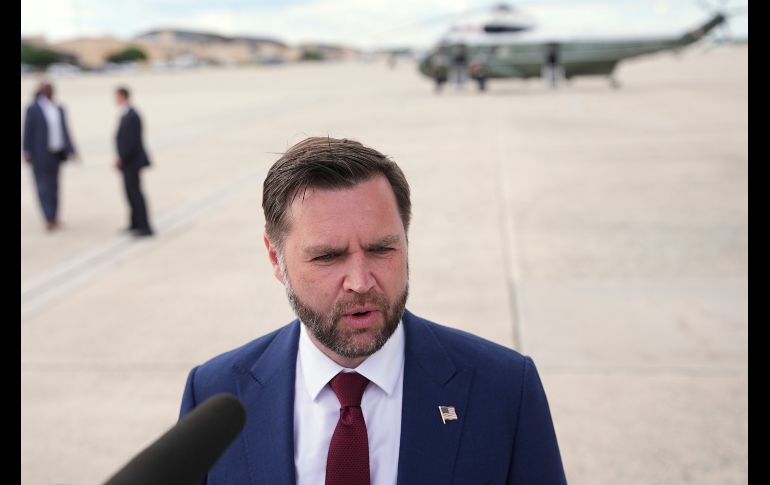 El vicepresidente de Estados Unidos, JD Vance, brindó más detalles sobre el trato preliminar alcanzado con Teherán. AP/ARCHIVO