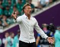 Hervé Renard en el partido de Qatar 2022 donde Arabia Saudita venció a Argentina . AP/N. Pisarenko