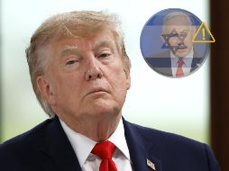 Trump en el G7, donde fue cuestionado sobre varios temas relacionados con la guerra contra Irán. EFE / EPA / YOAN VALAT