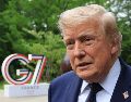 Donald Trump llegando a la gala 52 del G7 con el acuerdo con Irán como tema que acapara la atención. EFE / EPA / LUDOVIC MARIN / POOL MAXPPP OUT