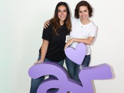 Mariana Wenzel y Verónica Flores se unieron para impulsar Fuera de Lugar. CORTESÍA
