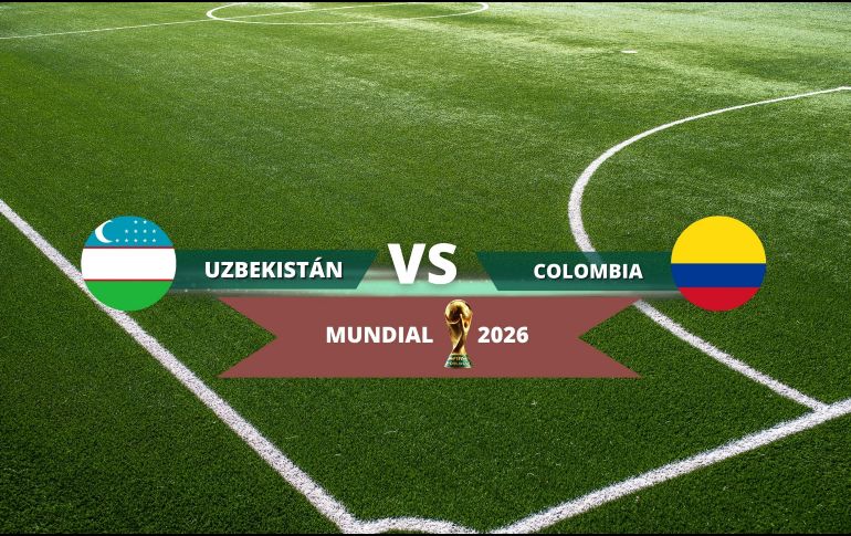 La Selección de Colombia enfrentará a Uzbekistán en el cierre de la primera jornada de la fase de grupos. ESPECIAL / CANVA