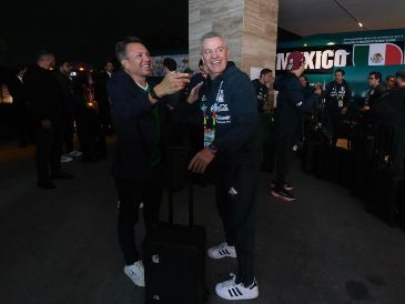 El gobernador Pablo Lemus participó en la recepción de la Selección y su entrenador Javier Aguirre, que este jueves disputará ante Corea del Sur un partido histórico en Guadalajara. ESPECIAL