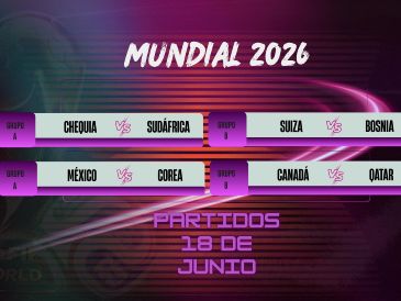 Para no perder detalle, los aficionados podrán seguir los partidos en vivo a través de las distintas señales de televisión y plataformas de streaming con derechos de transmisión en México. ESPECIAL / CANVA