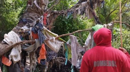 Autoridades de Zapopan localizaron el cuerpo de un hombre con las mismas características del reportado, adelante del puente de Guadalupe, en Ixtlahuacán del Río. ESPECIAL/Coordinación Municipal de Protección Civil y Bomberos Zapopan