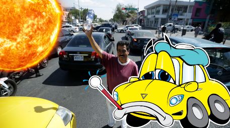 ¡Ten cuidado con las altas temperaturas! Podrían dañar tu automóvil. EL INFORMADOR / ARCHIVO