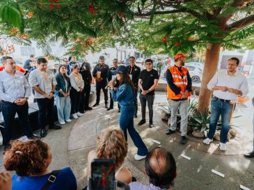 Verónica Delgadillo anunció acciones de transformación urbana tras los compromisos establecidos durante el Martes Comunitario. CORTESÍA