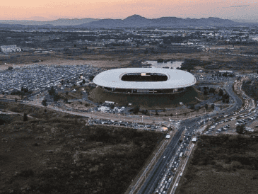 El Estadio Guadalajara se prepara para recibir a la Selección Mexicana y a la Selección de Corea del Sur el 18 de junio. EL INFORMADOR / ARCHIVO