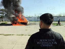 La FGR en Jalisco detalló que fueron destruidas dos toneladas con 173 kilogramos de marihuana. FGR
