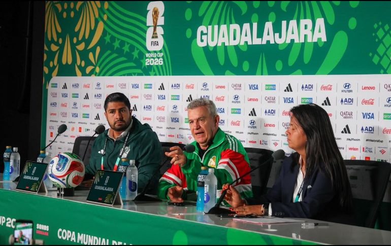 Aguirre destacó que el apoyo de la afición mexicana trasciende cualquier estadio. EL INFORMADOR/ A. NAVARRO.