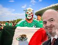 Gianni Infantino no estará en el Estadio Guadalajara; este será su reemplazo. EL INFORMADOR / ARCHIVO