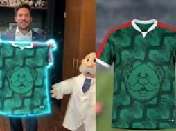 La fiebre mundialista continúa creciendo y el Dr. Simi ofrece otra alternativa para vestir los colores de México. INSTAGRAM/@victor.gonzalez.herrera/ESPECIAL